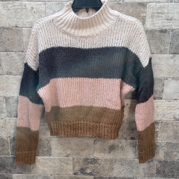 ❤️ GARAGE STRIPED OVERSIZED SWEATER SIZE XS - Picture 5 of 5